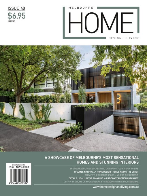 Cover image for Melbourne Home Design + Living